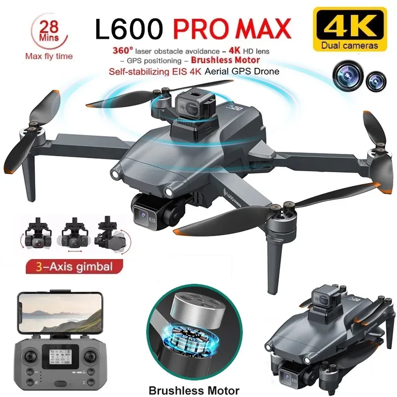 L600 PRO MAX GPS Drone Profess - Drone Aerial Photography 评论和价格