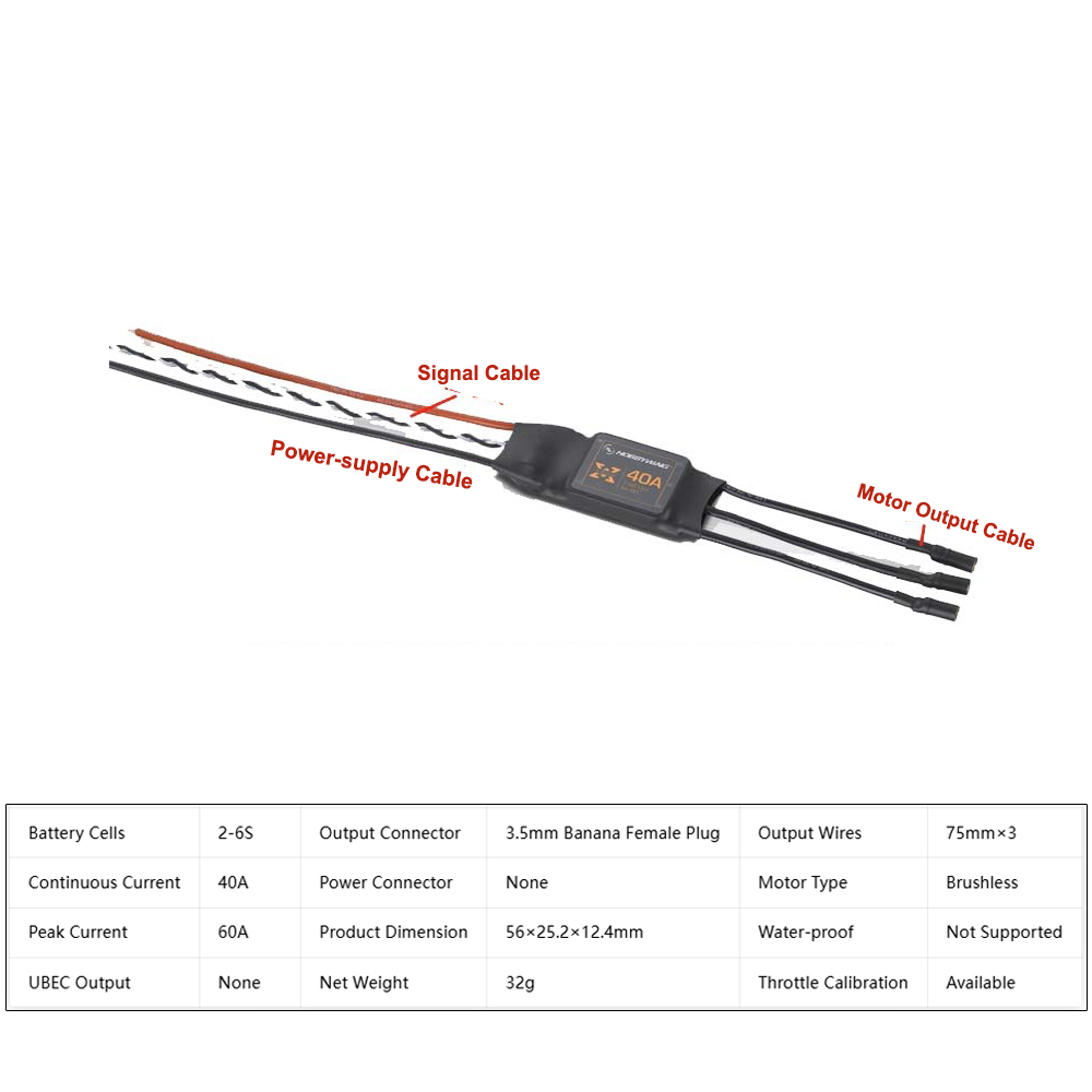 Hobbywing XRotor 40A Brushless - Drone Aerial Photography 评论和价格